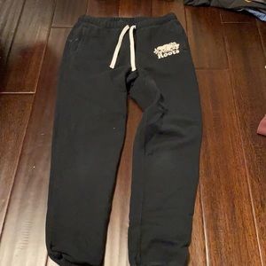 Brand new black roots sweat pants